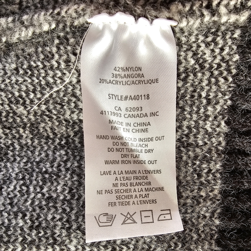 Alison Sheri L knit Striped Long Cardigan - Picture 6 of 6